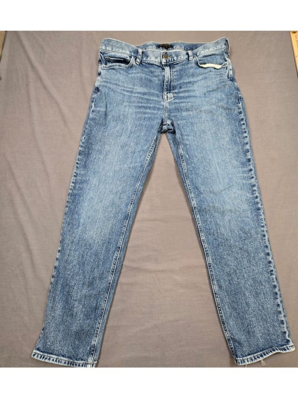 Banana Republic Mens Slim Fit Jeans 38x32 Blue Denim